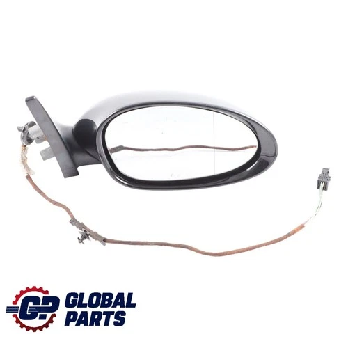 Wing Mirror BMW Z4 E85 E86 Heated Right O/S Black Sapphire Metallic 475 7189706