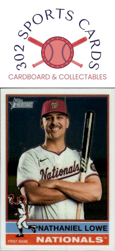2025 Topps Heritage Nathaniel Lowe Chrome