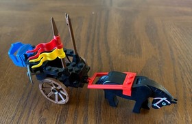 Vintage LEGO - Castle - 6022 HORSE CART  100% Complete w/Instructions & Box