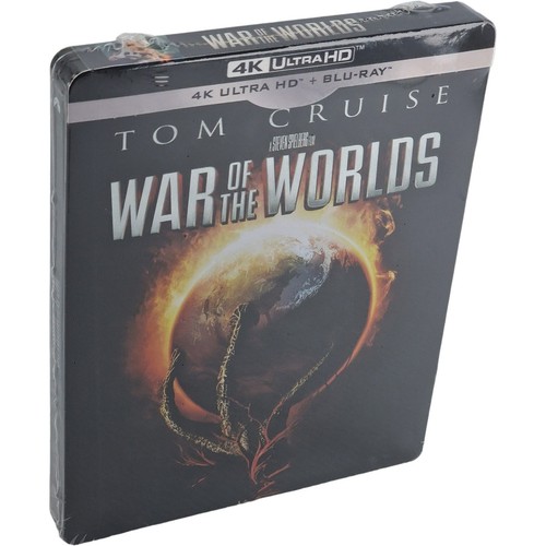 War of the Worlds Blu-ray 4K Ultra HD + SteelBook Zavvi Spielberg B - Picture 11 of 12