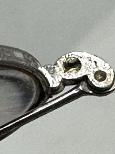1930’ Or Earlier BAUSCH & LOMB 10k WHITE GOLD ENGRAVED Bi-focal EYEGLASSES - Picture 10 of 13