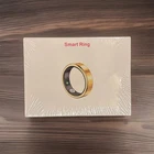Smart Ring Heart Rate Monitor Sleep Tracker Health Size 9 New Gold HR3918