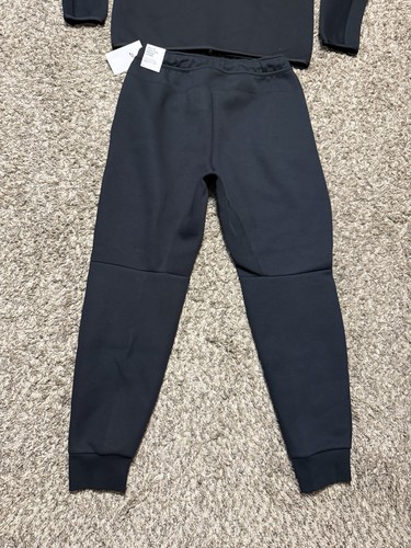Nike Sportswear Tech Fleece Hoodie & Joggers Full Sweat Suit Black - Medium - Picture 7 of 10