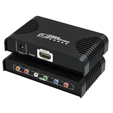 1080P HDMI to Component Converter HDMI to Ypbpr RGB Adapter with Digital Coaxial
