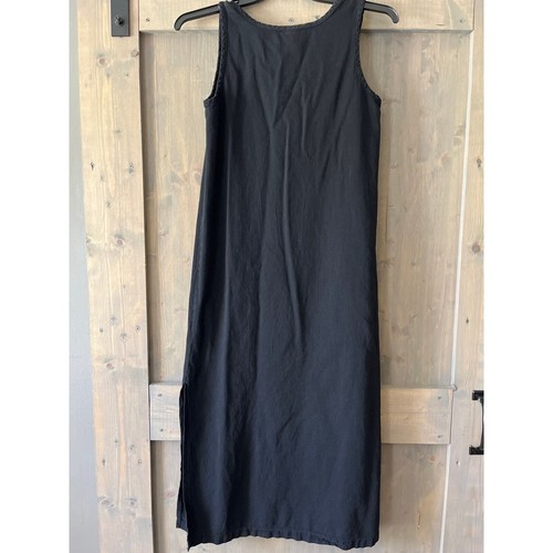 Vestido de Navidad Vintage Años 90 Talla 1 Tejido 100% Algodón Sin Mangas Bordado Árbol - Imagen 6 de 7