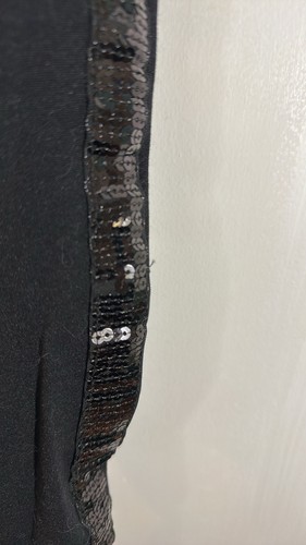 Torrid schwarze Leggings Stretch Hose Größe 2 Pailletten Seiten - Bild 3 von 3