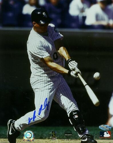 Magglio Ordonez signed Steiner 8x10 Foto geprüft Autogramm