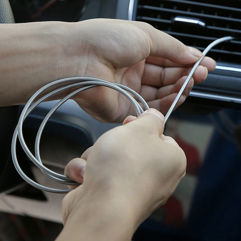 155CM Flexible Coche Draga de Drenaje Techo Corredizo Limpieza Cepillo Exfoliante Herramientas Accesorios Foto 2 de 4