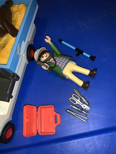 **Playmobil**Guardián del zoológico**Figura y auto/camión/caddy** - Imagen 5 de 6