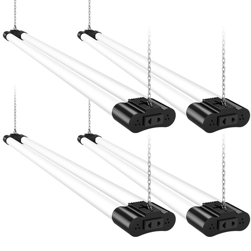 Lampada a tubi LED 120 cm 42 W lampada per ambienti umidi officina garage lampada plafoniera lamp - Foto 12 di 14