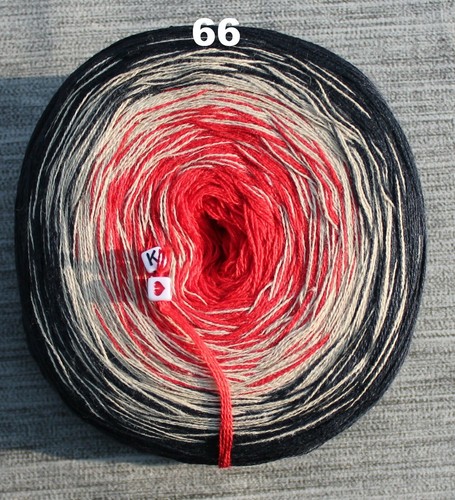 8,60€/100g Farbverlauf Bobbel Cake Kit Baumwolle Spring Rainbow Katia Anleitung - Bild 26 von 32