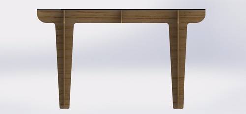 Aspire ArtCAM VCarve Vectors DXF Files Table Design For CNC Router And Laser - Picture 3 of 5