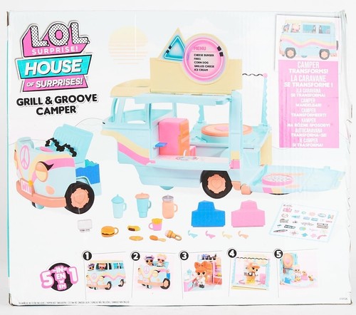 L.O.L. ¡Sorpresa! Juego Grill & Groove Camper - Imagen 11 de 11