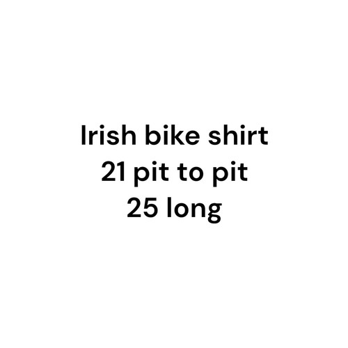 Camiseta de ciclismo Primal para hombre M negra verde cremallera completa gráfico irlandés celta Eire - Imagen 4 de 4