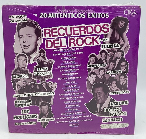 (SEALED) Compilation RECUERDOS DEL ROCK vol.iii (85’ OKEH MEXICO VINYL LP) - Picture 1 of 7