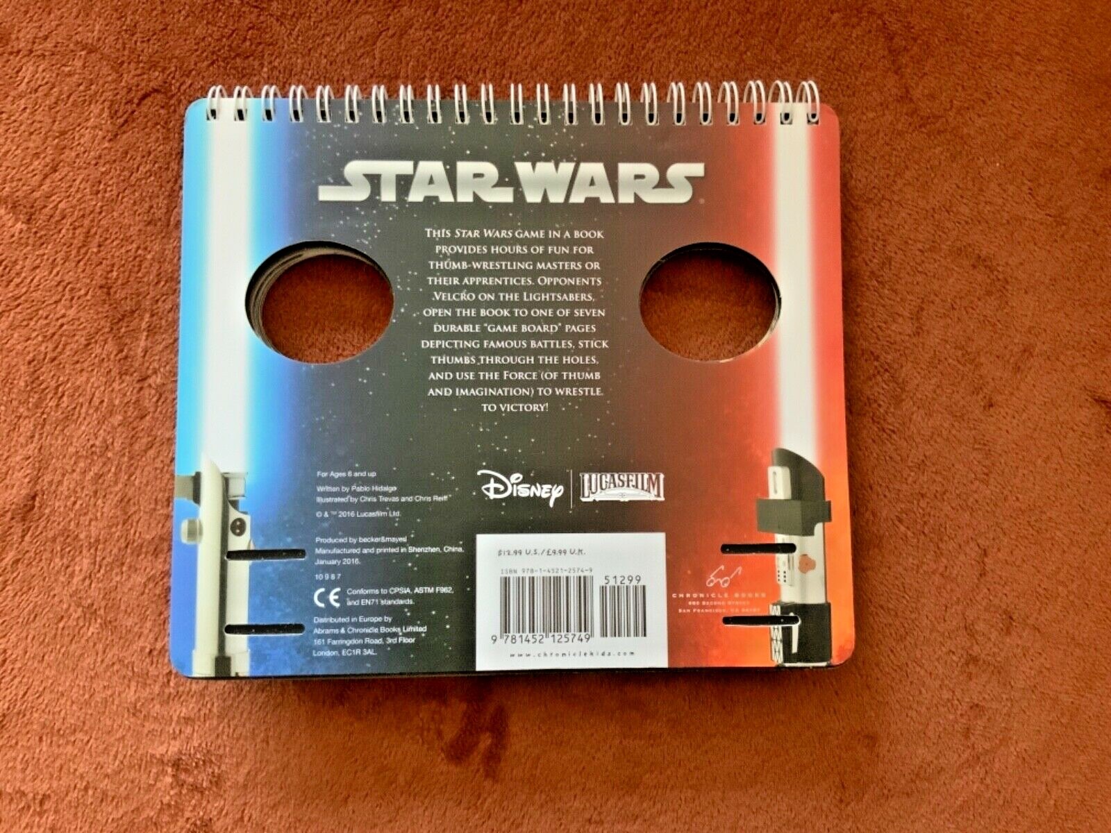 star wars lightsaber thumb wrestling