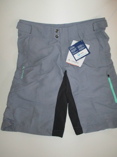 Vaude Siros Damen Fahrradhose, Radhose mit Sitzpolster Gr. 38