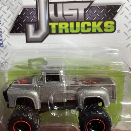 Jada Just Trucks rare silver 56 ford f100 pickup stepside 4x4 - Picture 2 of 5