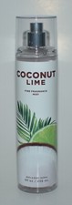 1 BATH & BODY WORKS COCONUT LIME FINE FRAGRANCE MIST SPRAY 8 OZ LARGE SALT WATER