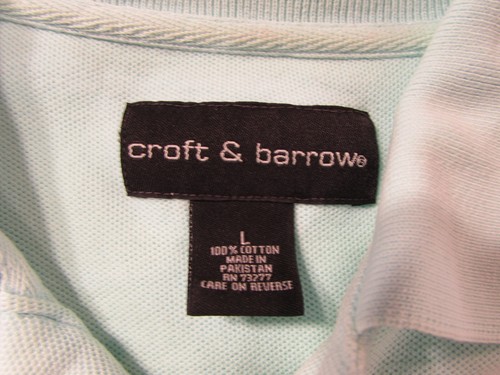 Croft & Barrow Herren Poloshirt Gr. Large neuwertig pflegeleicht RN#73277 - Bild 2 von 4