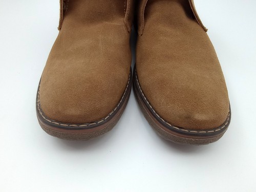 GBX Boots Mens 13 D Chukka Ankle Brown Suede Leather 'Percy' - Picture 3 of 12