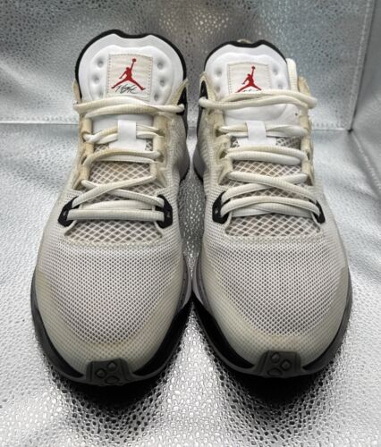 Nike Air Jordan 89 Racer Jordan 4 Style White Cement Gray Running Size 10 Mens - Picture 3 of 11