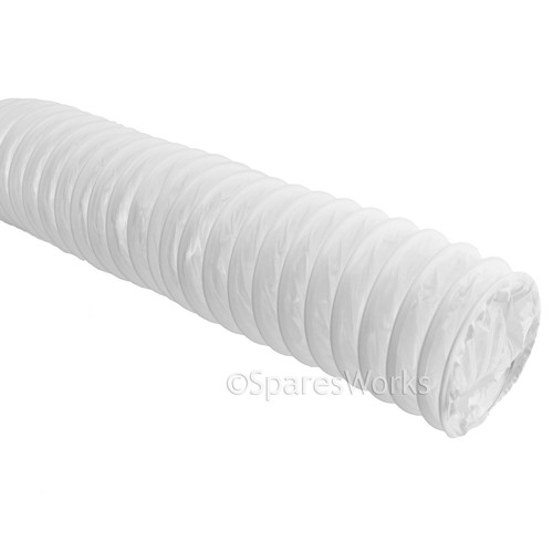 Tubo de extensión de manguera de ventilación de 155 pulgadas de largo y conectores para secadora ZANUSSI - Imagen 2 de 5