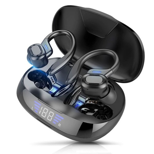 For iPhone 15/Pro/Max/Plus Wireless Ear-hook TWS Earphones Earbuds Headphones - Picture 4 of 8
