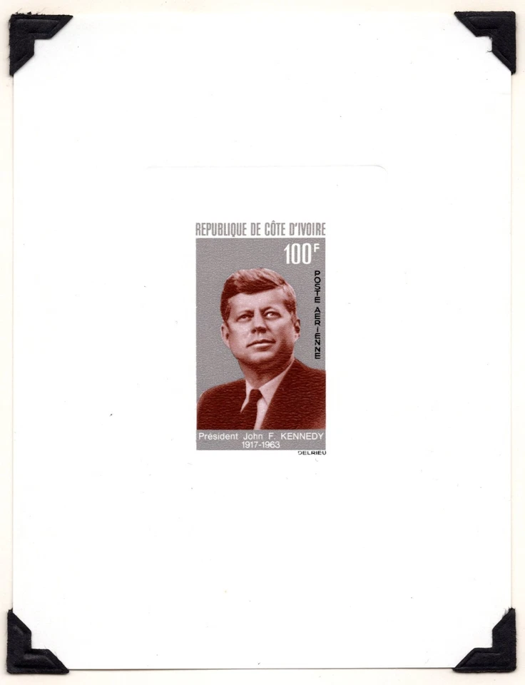GOLD COAST MALI & MAURITANIA 1963 JOHN KENNEDY MEMORIALS COLLECTION ON 10 PAGES - Image 3 of 4