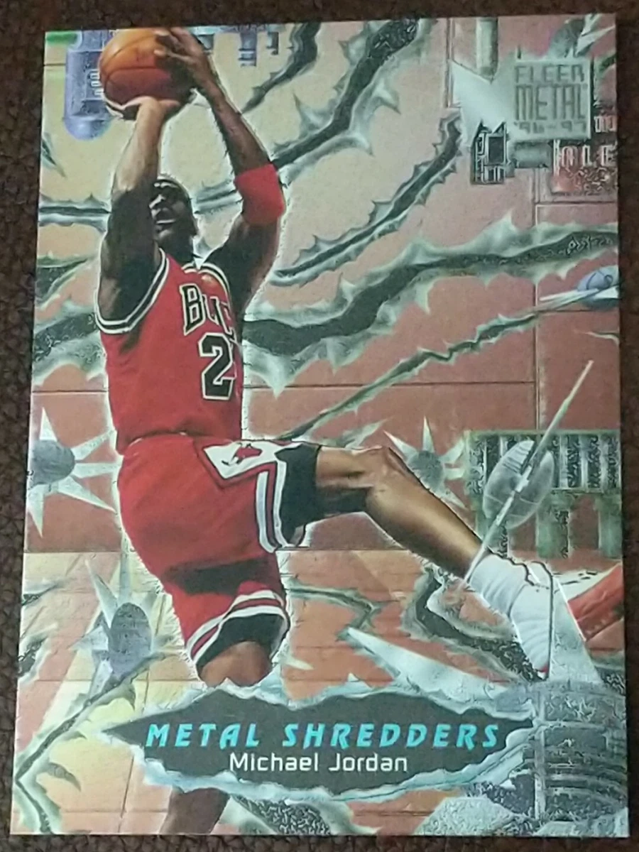 Michael Jordan 1996 97 Fleer Metal METAL SHREDDERS 241 eBay