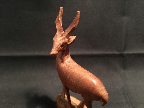 Wood Crafted Miniature Antelope Collectable (WC17-24) - Picture 2 of 12