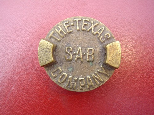 THE TEXAS S A B COMPANY Vintage 2 Gallon Brass Petrol Can Cap