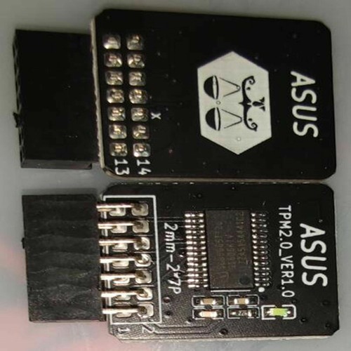 Pour module de sécurité ASUS MSI Intel ASROCK GIGABYTE SuperMicro Tpm2.0 10-20-1 broches - Photo 18/34