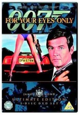 FOR YOUR EYES ONLY ULTIMATE EDITION ROGER MOORE AS JAMES BOND 2 DISC MGM DVD NEW