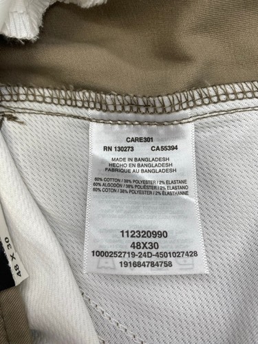 NWT Lee Extreme Motion MVP Khakis Men's 48x30 Regular Fit Straight Leg NEW 5047 - Picture 6 of 6