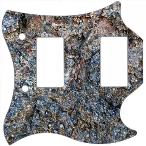 SG Standard Pickguard Custom Gibson Graphical Guitar Pick Guard Rock Face