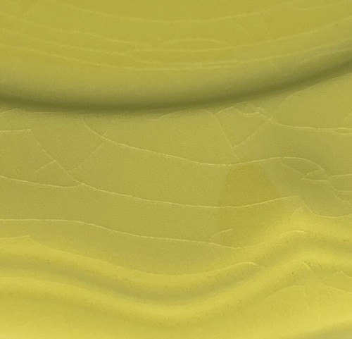 Crazed Vintage Lemon Federalist Ironstone Saucer Japan #4236 No Chips or Stains - Picture 2 of 9