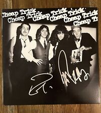 ‘Cheap Trick’ Band Signed Vinyl Album Self Titled Robin Zander & Tom Petersson ‘Cheap Trick’ Band Signed Vinyl Album Self Titled Robin Zander & Tom Petersson