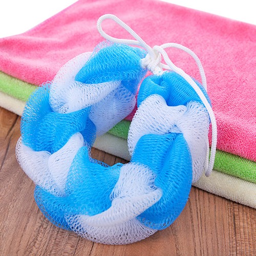 Peeling Rückenschwamm Bad Dusche Mesh Körperbürste Waschen Nylon Puff Spa v - Bild 3 von 14