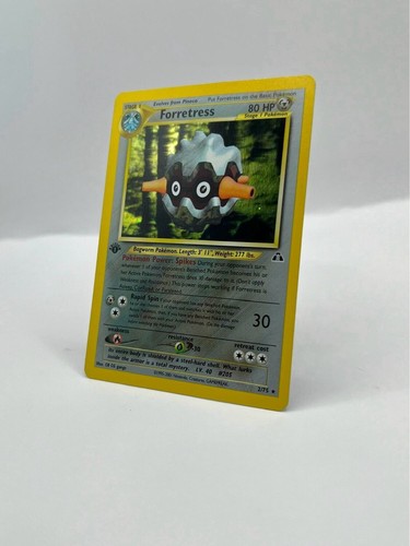 Pokemon - 2/75 Forretress 1st Edition NM Holo Neo Discovery (Read Description!) - Picture 3 of 18