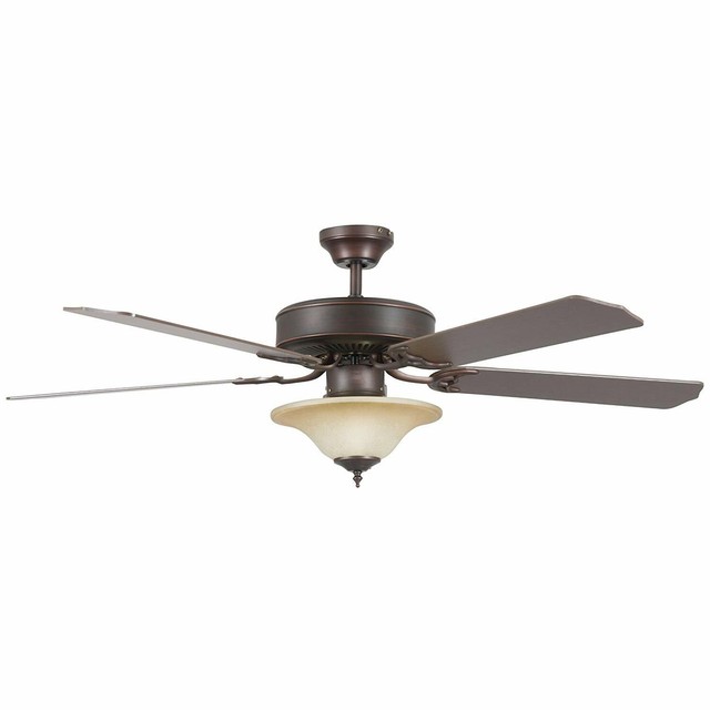 Concord Fans 52hes5eorb Es Heritage Square Indoor Ceiling Fan Oil Rubbed Bronze