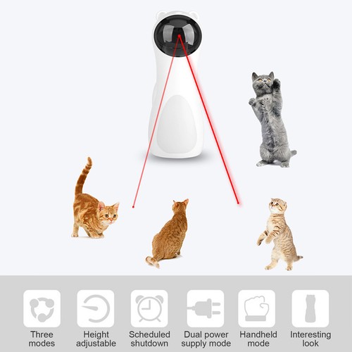 Automatic Cat Toy Cat Laser Toy Automatic Interactive Cat Toys for Indoor Cats - Picture 12 of 17