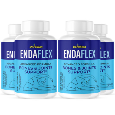 Endaflex- Joint Health Support- 4 Bottles- 240 Capsules