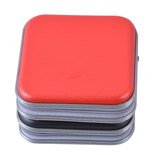 Portable 40 pièces capacité disque CD DVD portefeuille rangement organisateur ét - Photo 8/22