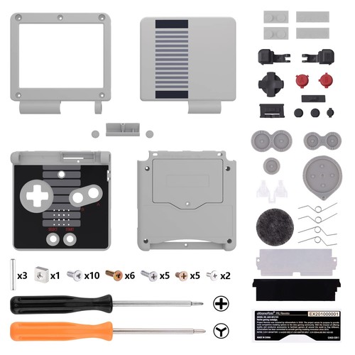 IPS Ready Upgraded eXtremeRate Classic NES Style Custom Replacement Housing S