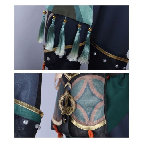 Genshin Impact Gaming Cosplay Costume Halloween Full Set Outfit Carnival - Picture 12 of 12