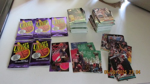 (5) Fleer Ultra Basketball Series 2 1993-94 sigillato 14 carte basket NBA + LOTTO