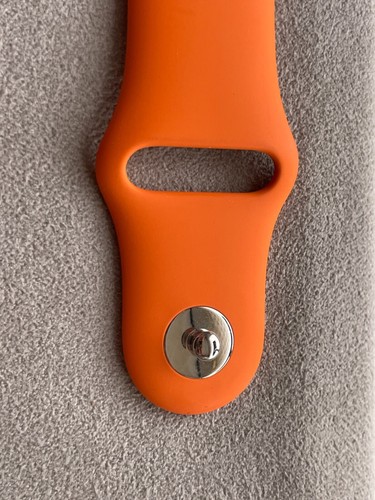Hermes Apple Watch Orange Sports Band S/M 38mm 40mm 41mm Band Only - 第 5/12 張圖片