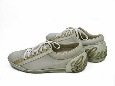 スニーカー GUCCI Women Sneakers 817287FAD7O9751 Beige GUCCI women's beige suede sneakers | Size EU 38 / US 7.5 (25