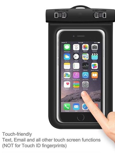 FUNDA DEPORTIVA IMPERMEABLE Teléfono Bolsa Seca Para iPhone 4 5s 6 plus 7 8 X Samsung - Imagen 6 de 23